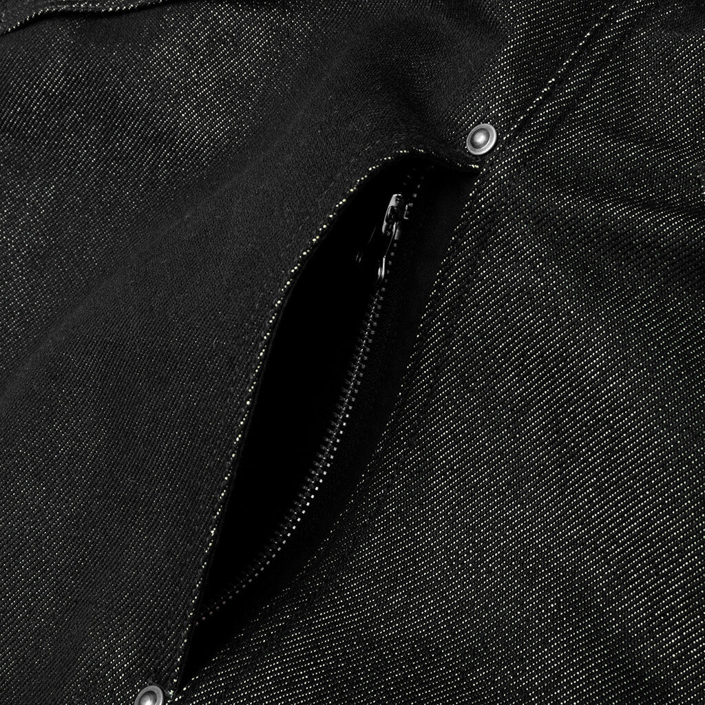 XT Denim Jacket - Black/Antique Silver