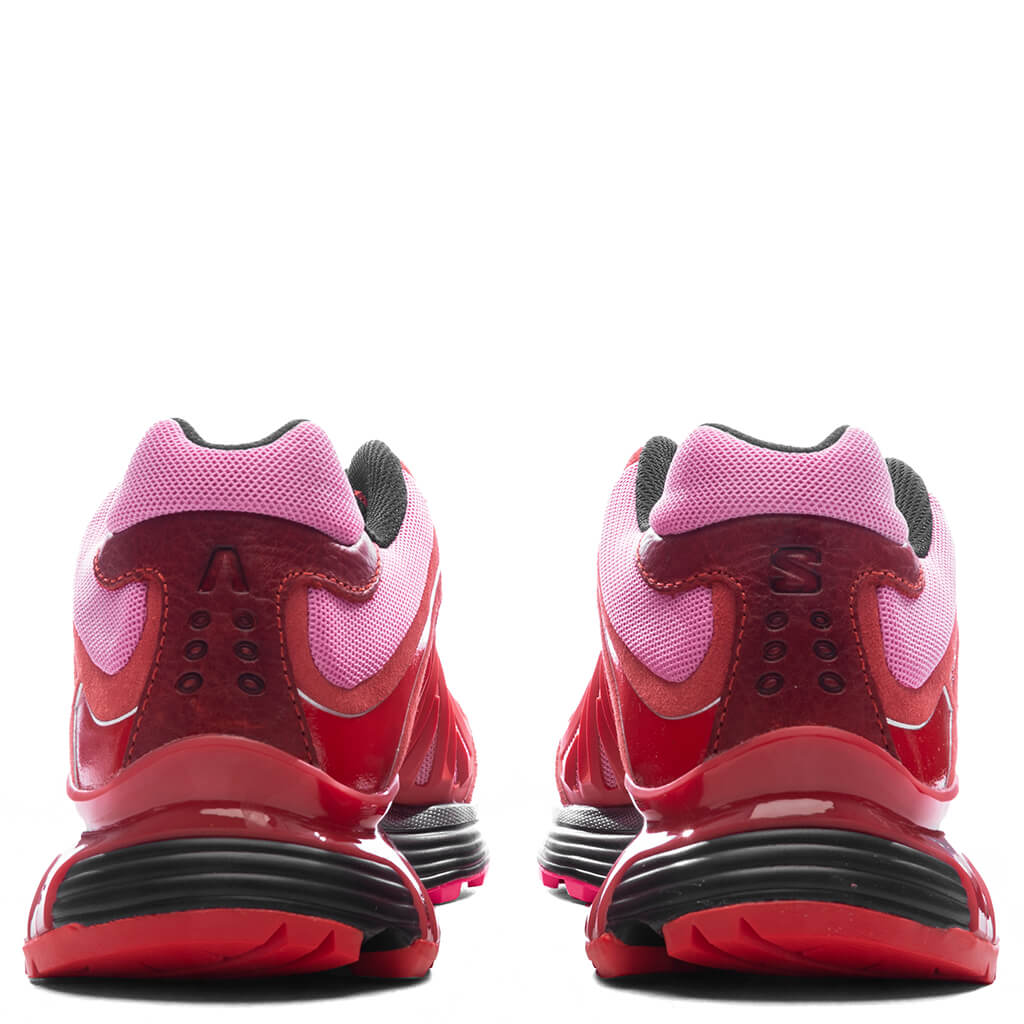 Salomon x Aries XT Whisper - Fiery Red/Fuchsia Pink