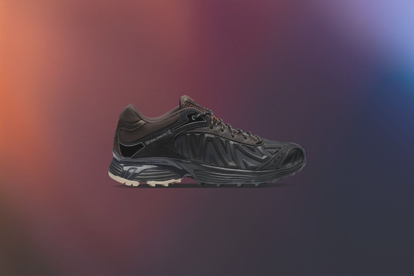 Salomon x Aries XT Whisper - Black/Earth Brown