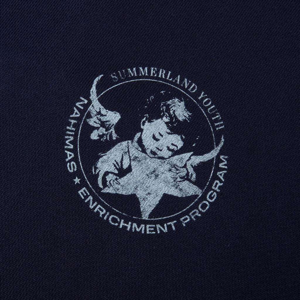 Youth Enrichment Crewneck - Worn Navy