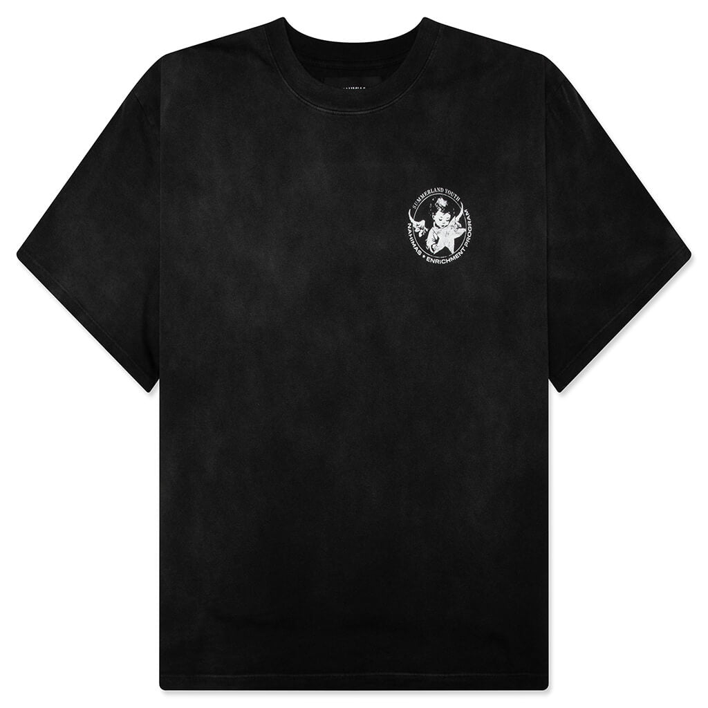 Youth Enrichment Program Boxy Tee - Aged Black