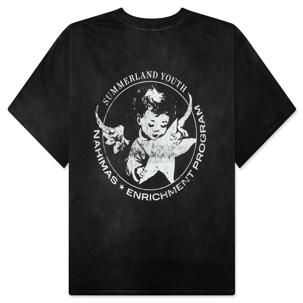 Youth Enrichment Program Boxy Tee - Aged Black
