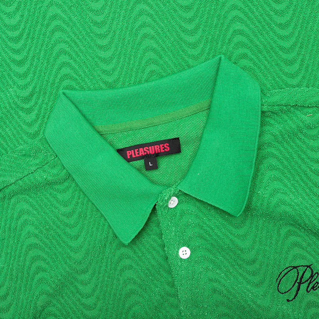 Zen Terry Boxy Polo - Green
