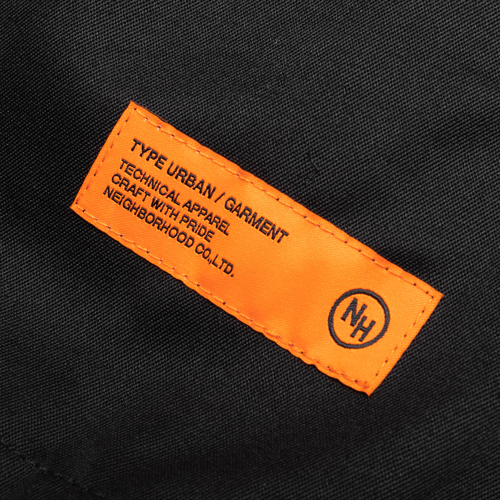 Zip Work Jacket - Black
