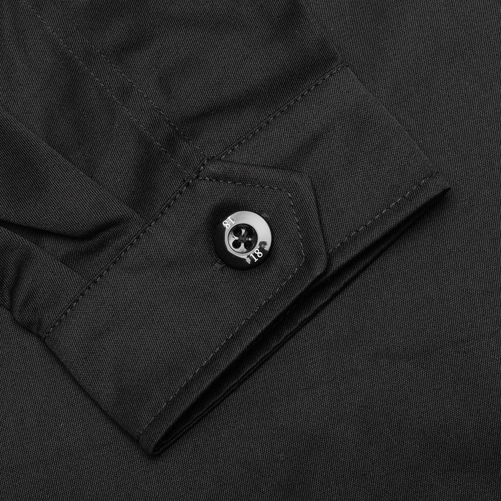 Zip Work Jacket - Black