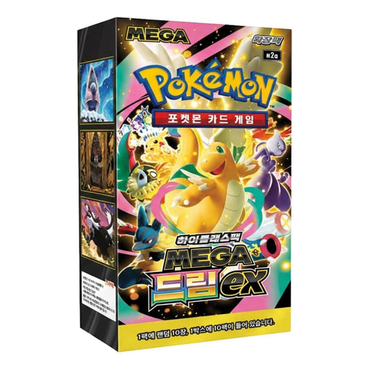 Pokemon Card KR Mega High Class Pack Mega Dream EX Box (10 Packs) PKMN-KR-769746