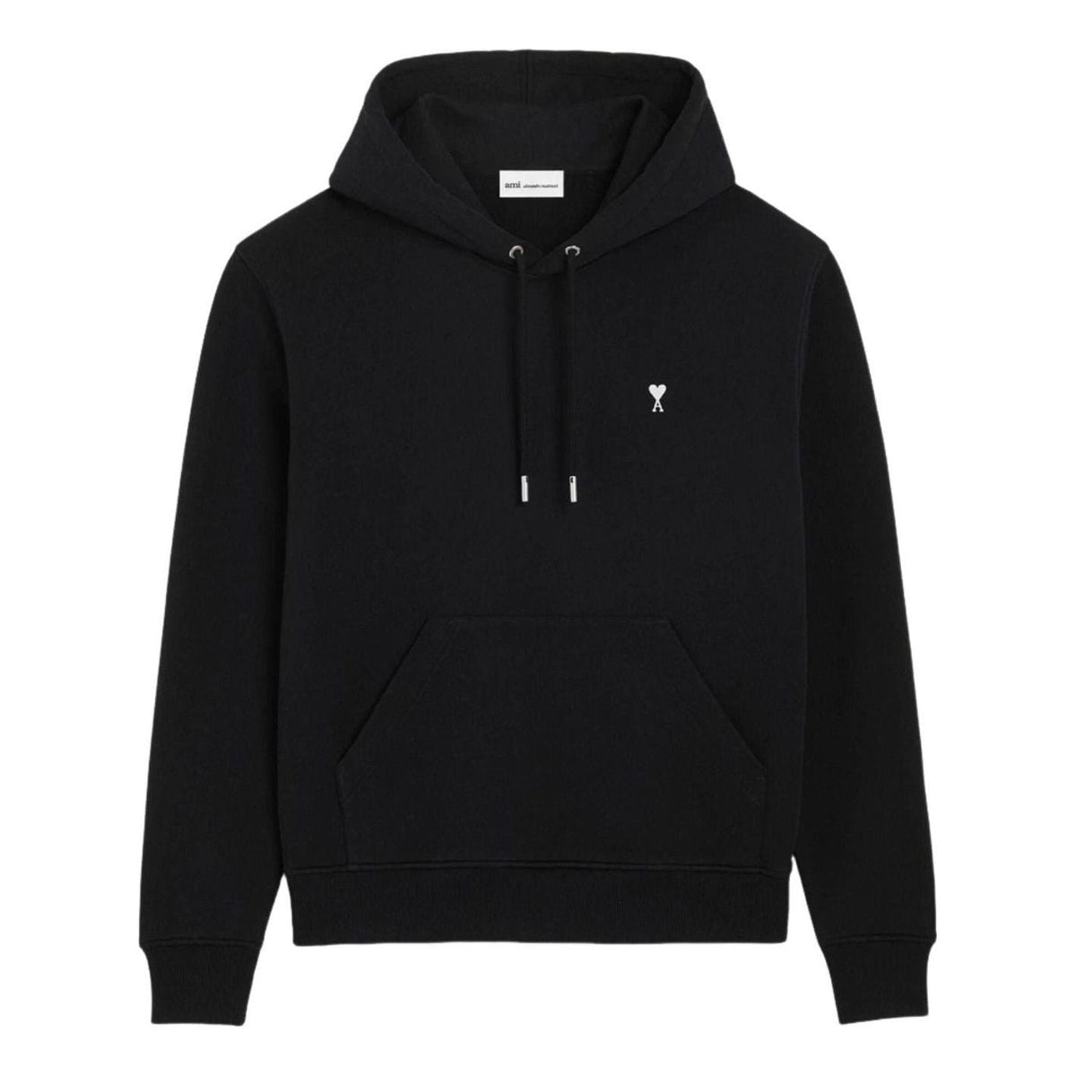 AMI de Heart Hoodie 'Black' HSW764-730-045