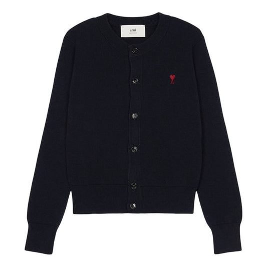 (WMNS) AMI Army Cardigan 'Navy' FKC361-001-414
