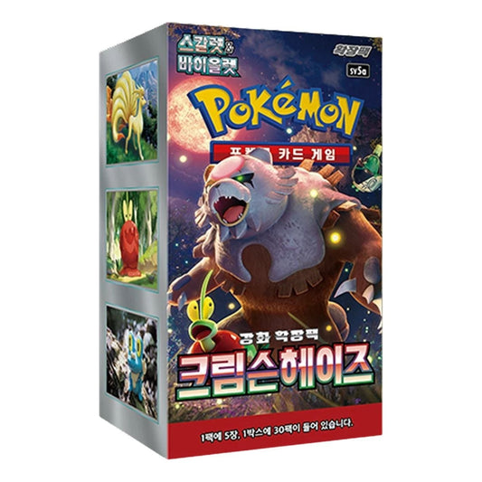Pokemon Card KR Scarlet & Violet Enhancement Expansion Pack Crimson Haze Box (30 Packs) PKMN-KR-627599