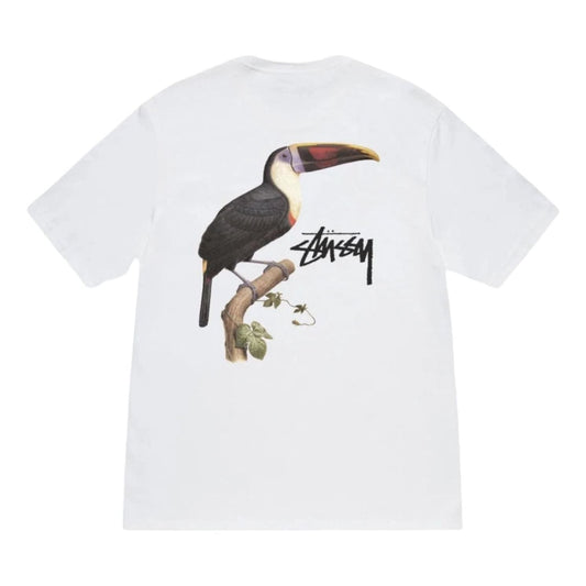 Stussy Toucan T-Shirt 'White' 1905069-WHIT