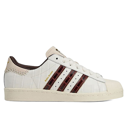 adidas Originals x Wales Bonner Superstar - Wonder White/Fox Brown/Wonder White