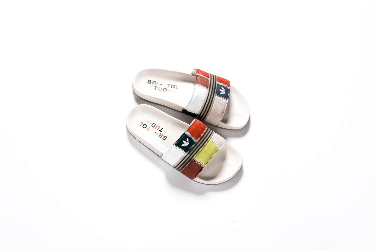 adidas Originals x Bristol Studios Adilette Slide - Cloud White