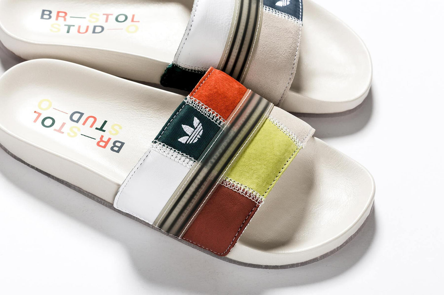 adidas Originals x Bristol Studios Adilette Slide - Cloud White