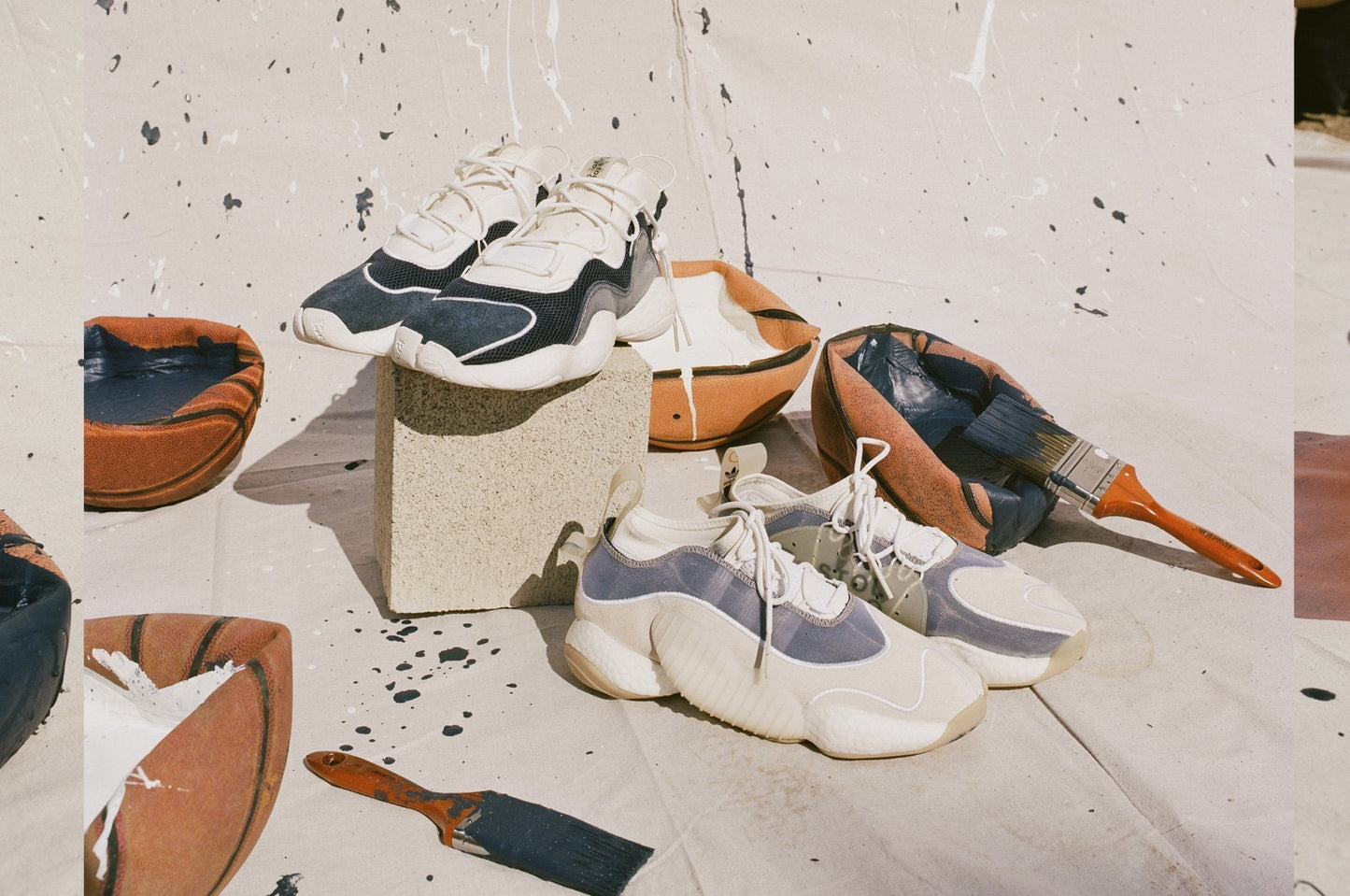 adidas Originals x Bristol Studios Crazy BYW Lvl I - Collegiate Navy/Cloud White/White