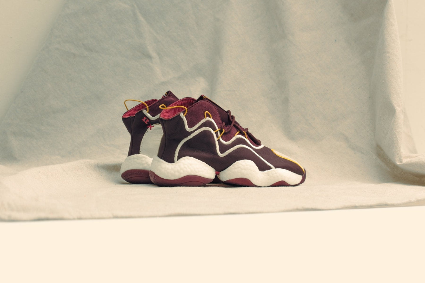 adidas Originals x Eric Emanuel Crazy BYW Lvl I - Maroon/Cream White