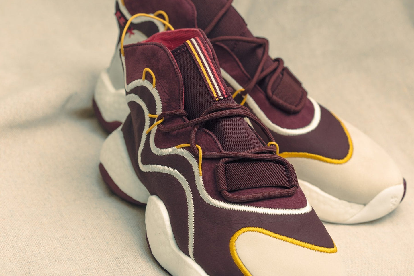 adidas Originals x Eric Emanuel Crazy BYW Lvl I - Maroon/Cream White