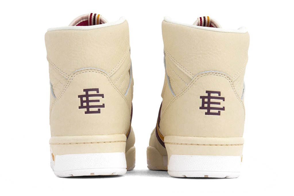 adidas Originals x Eric Emanuel Rivalry Hi - Crystal White/Night Red