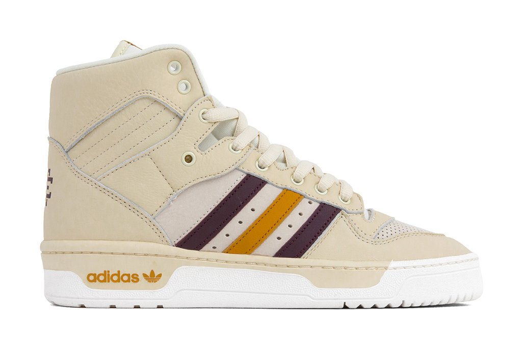adidas Originals x Eric Emanuel Rivalry Hi - Crystal White/Night Red