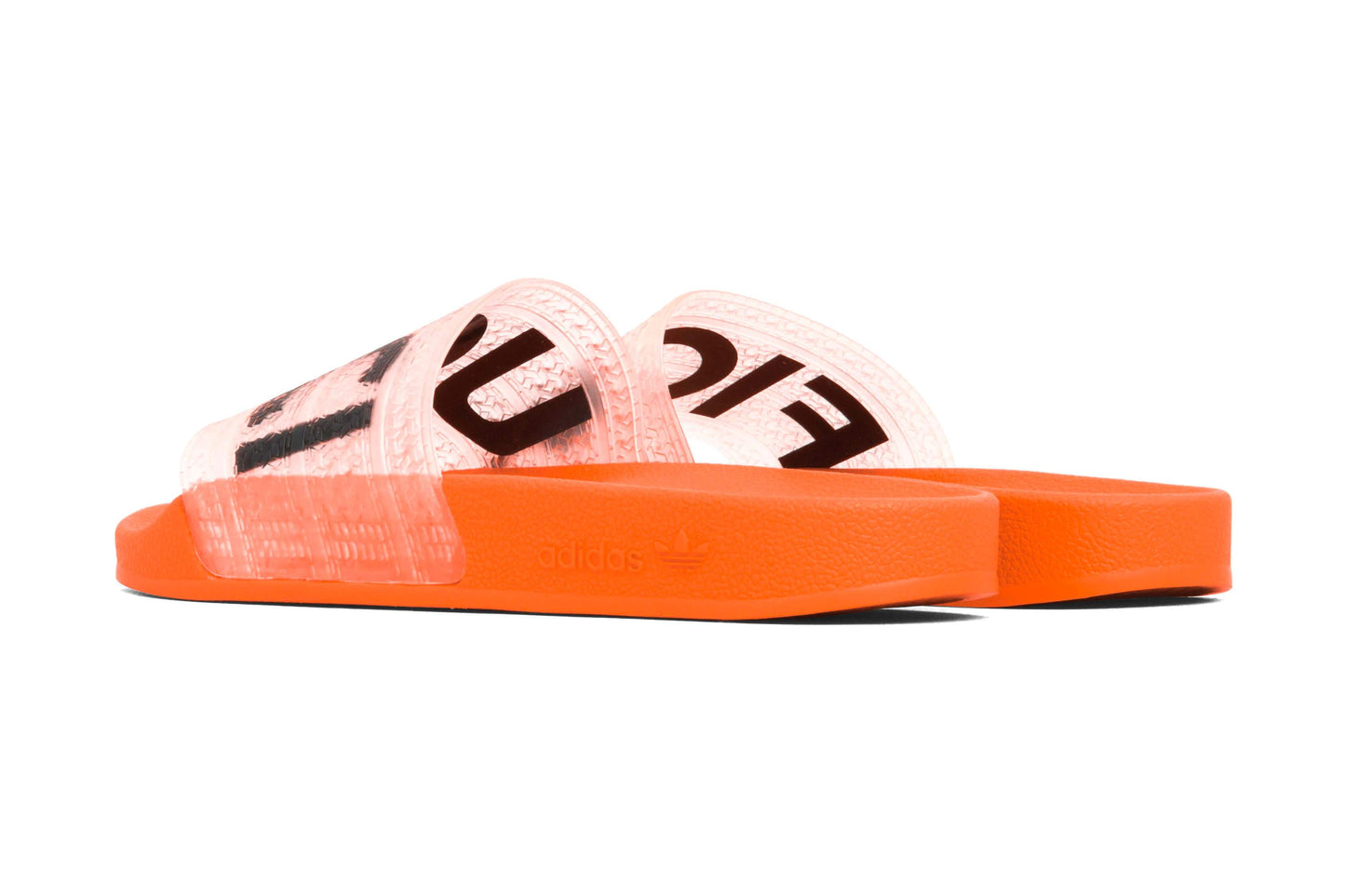 adidas Originals x Fiorucci Adilette Slide - Solar Orange/Black