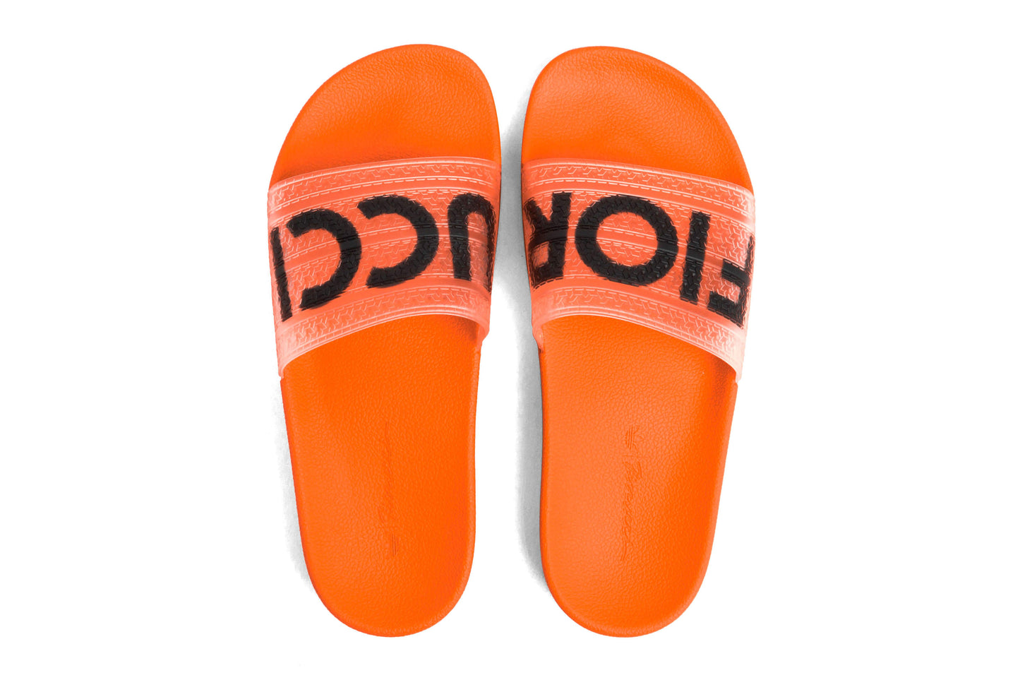 adidas Originals x Fiorucci Adilette Slide - Solar Orange/Black