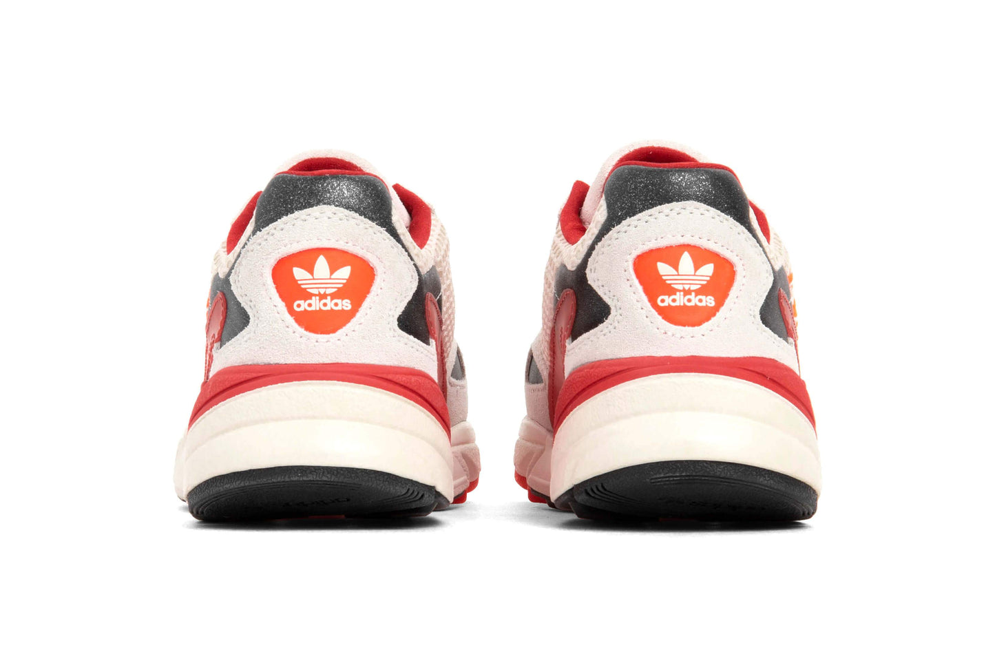 adidas Originals x Fiorucci Falcon W - Off White/Red/Neon Solar Orange