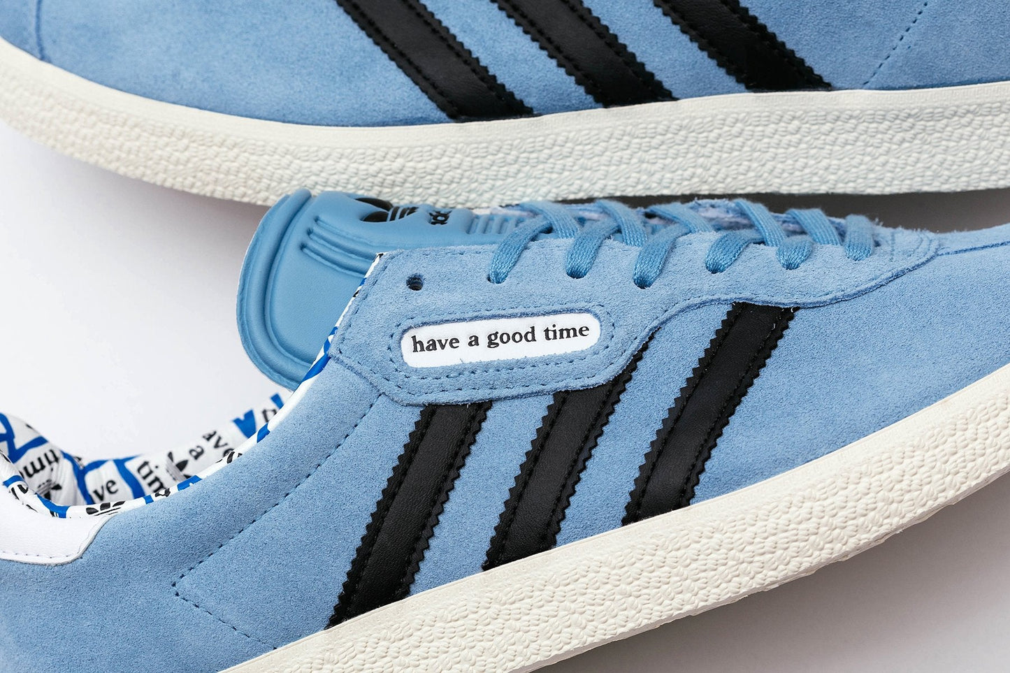 adidas Originals x Have A Good Time Gazelle Super - Clear Blue