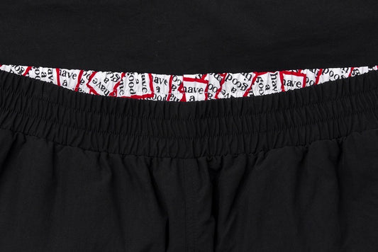 adidas Originals x Have A Good Time Rev Track Pants - Black
