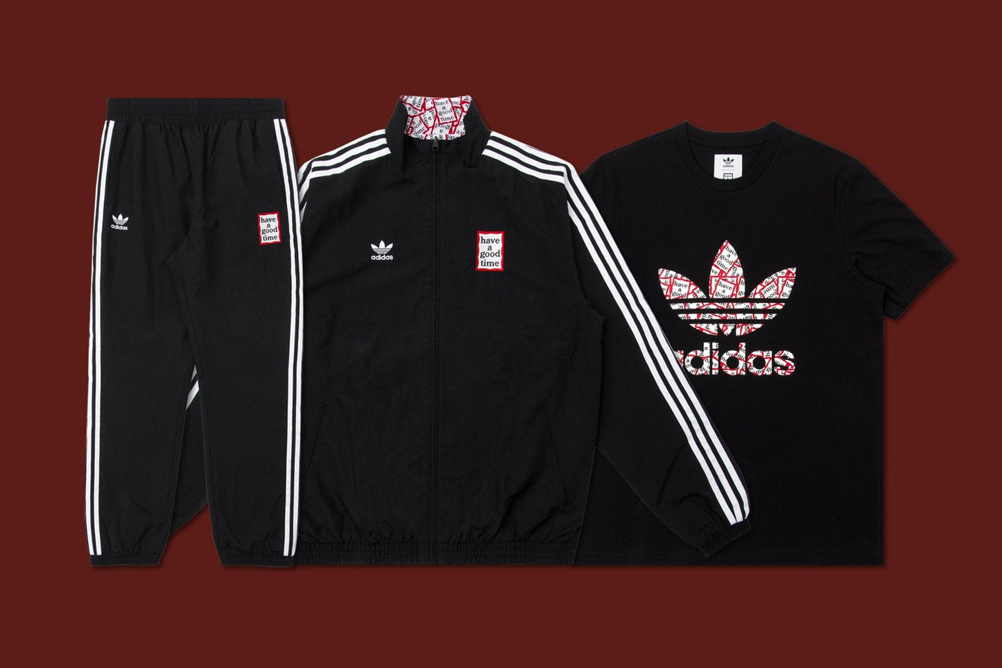 adidas Originals x Have A Good Time S/S T-Shirt - Black