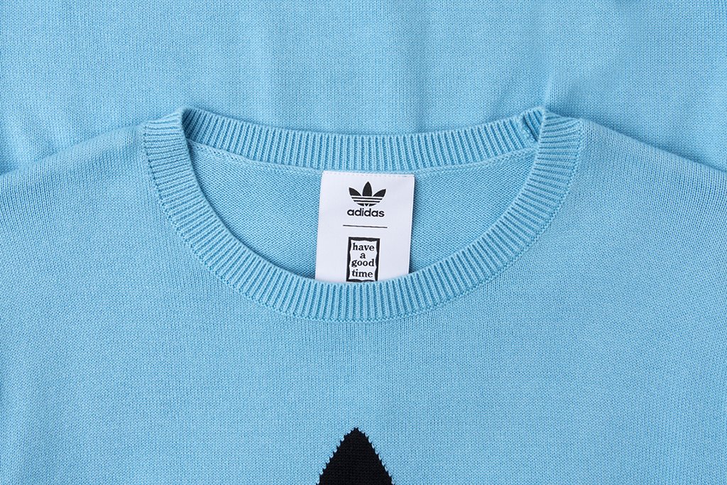 adidas Originals x Have A Good Time Summer Knit - Clear Blue