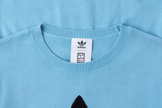 adidas Originals x Have A Good Time Summer Knit - Clear Blue