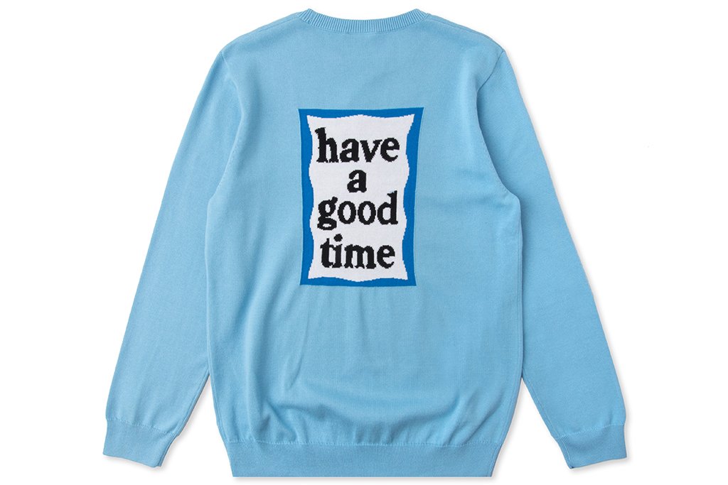 adidas Originals x Have A Good Time Summer Knit - Clear Blue