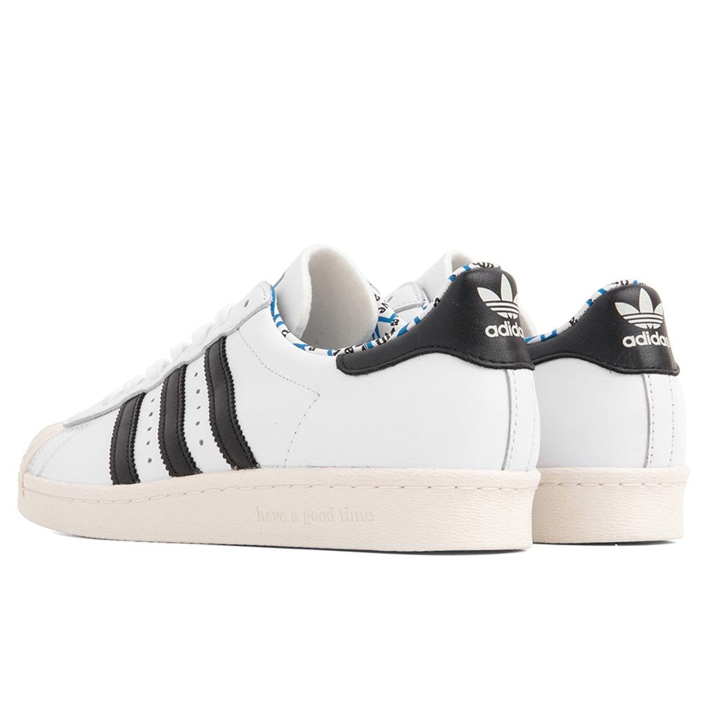 adidas Originals x Have A Good Time Superstar 80's - White/Black