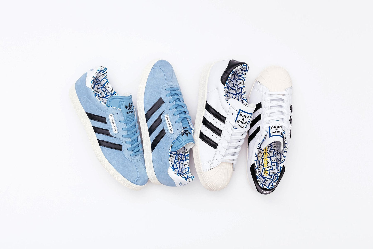 adidas Originals x Have A Good Time Superstar 80's - White/Black