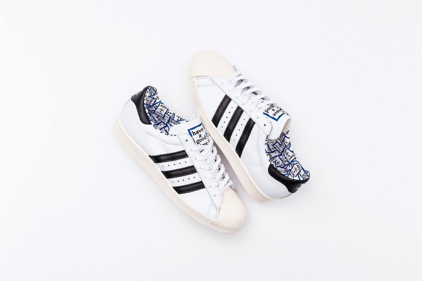 adidas Originals x Have A Good Time Superstar 80's - White/Black