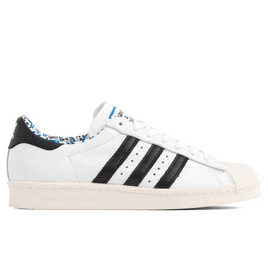 adidas Originals x Have A Good Time Superstar 80's - White/Black