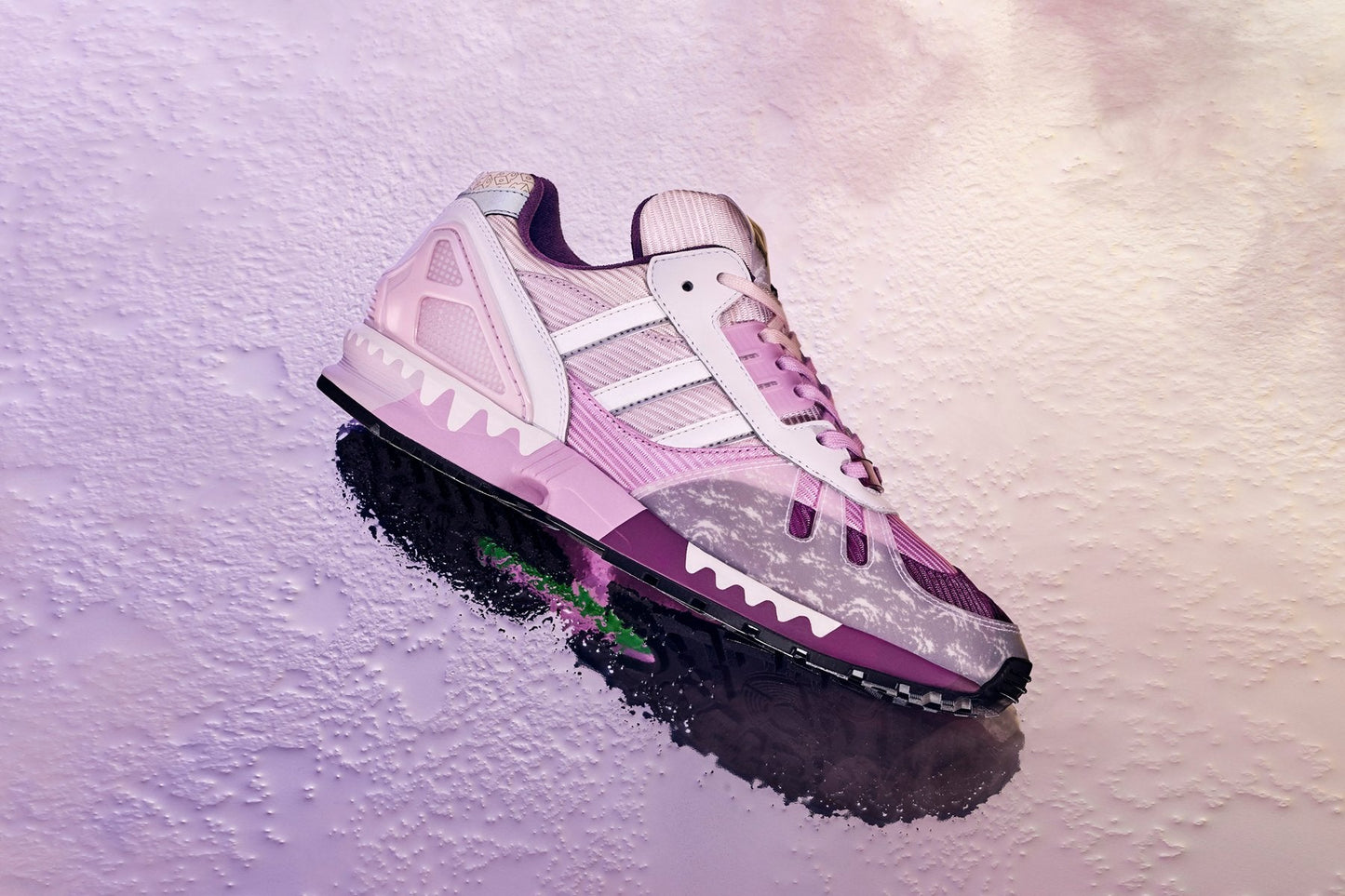 adidas Originals x Hey Tea ZX 6000 - White/Merlot