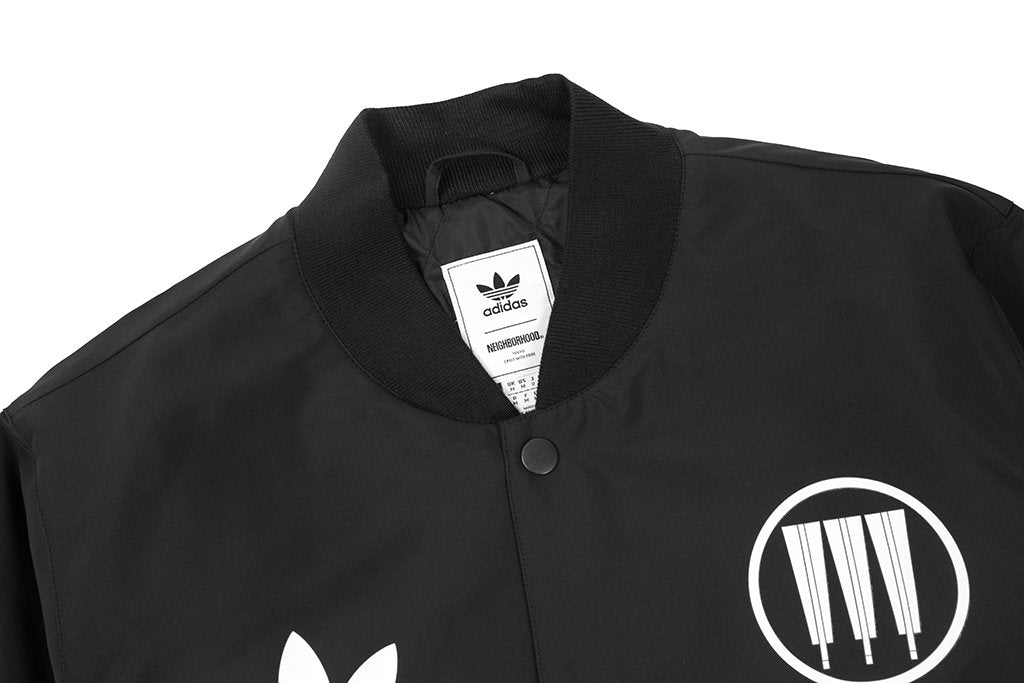 adidas Originals x Neighborhood Stadium Jacket - Black