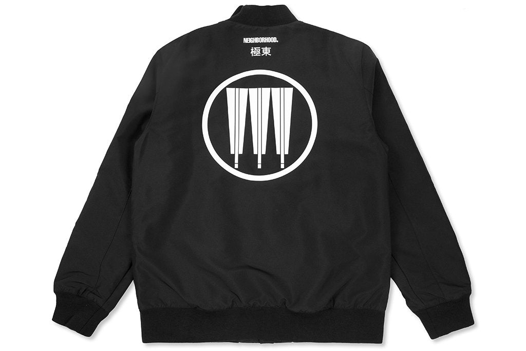 adidas Originals x Neighborhood Stadium Jacket - Black