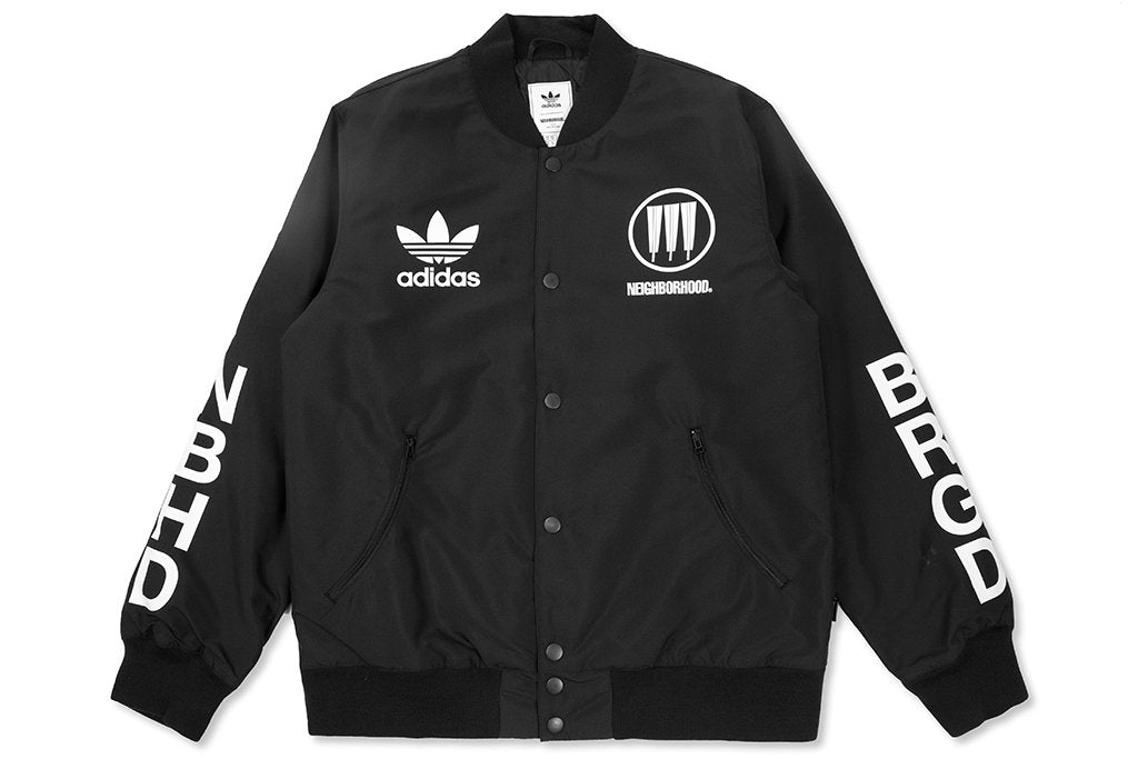 adidas Originals x Neighborhood Stadium Jacket - Black