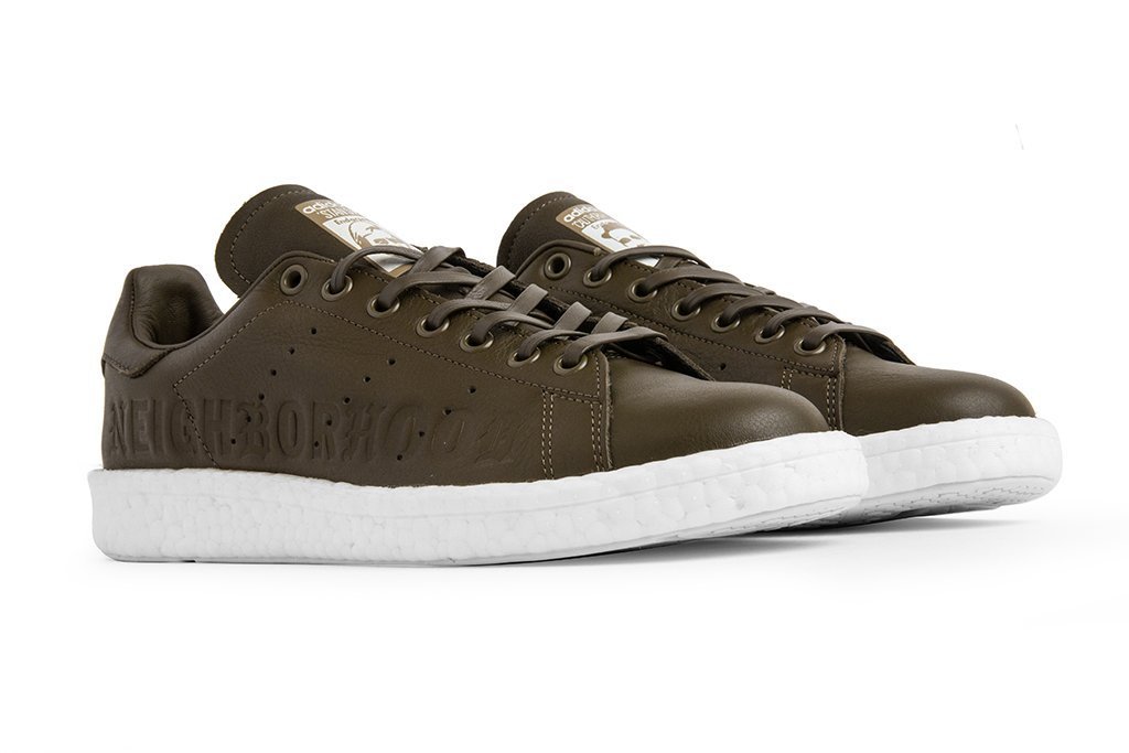 adidas Originals x Human Made Stan Smith Boost - Trace Olive