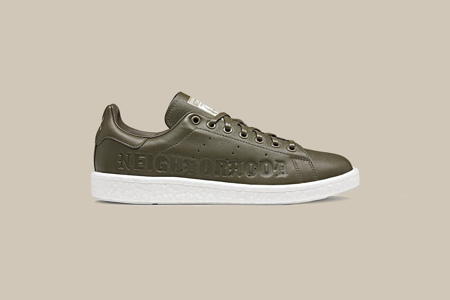 adidas Originals x Human Made Stan Smith Boost - Trace Olive