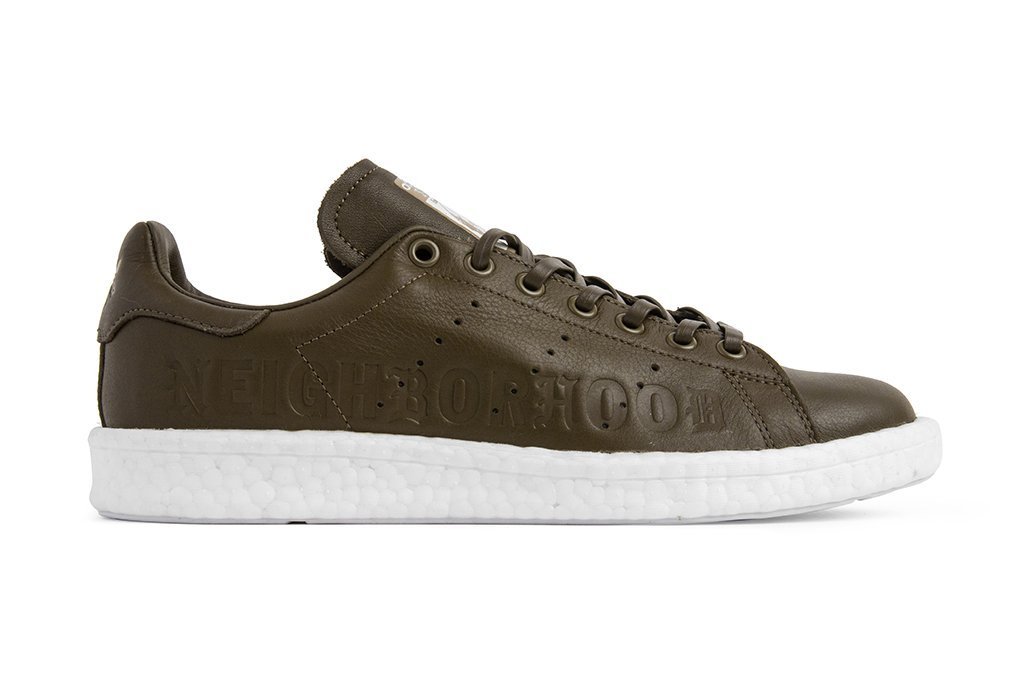 adidas Originals x Human Made Stan Smith Boost - Trace Olive