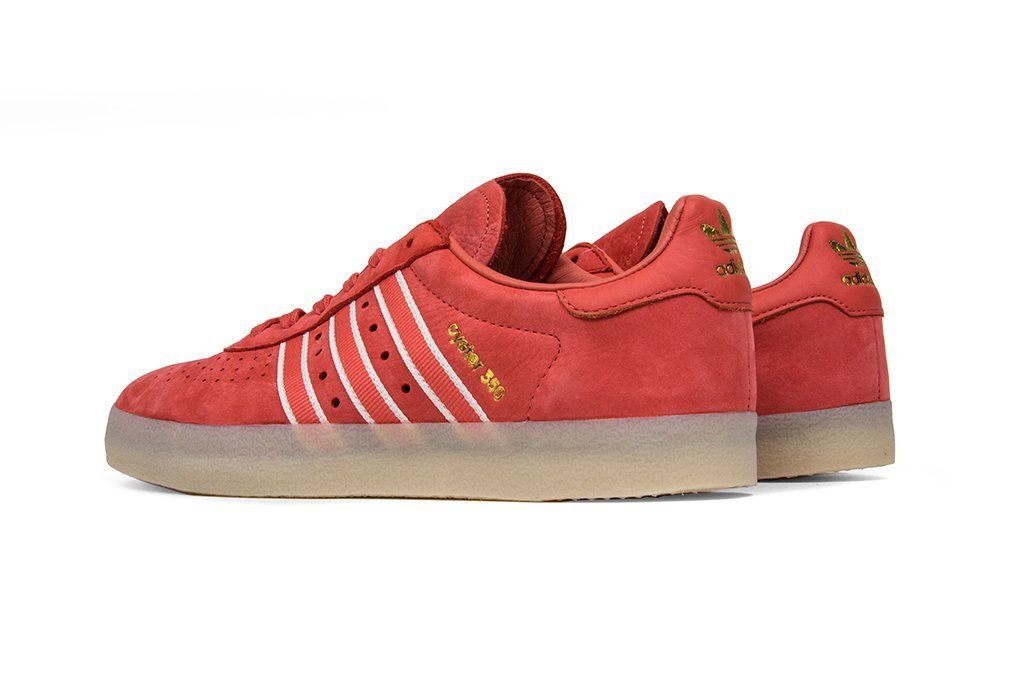 adidas Originals x Oyster Holdings 350 - Trace Scarlet/Core White/Gold