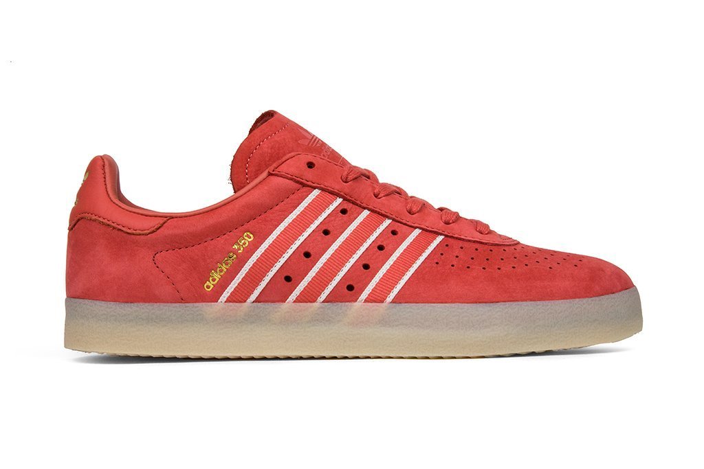 adidas Originals x Oyster Holdings 350 - Trace Scarlet/Core White/Gold