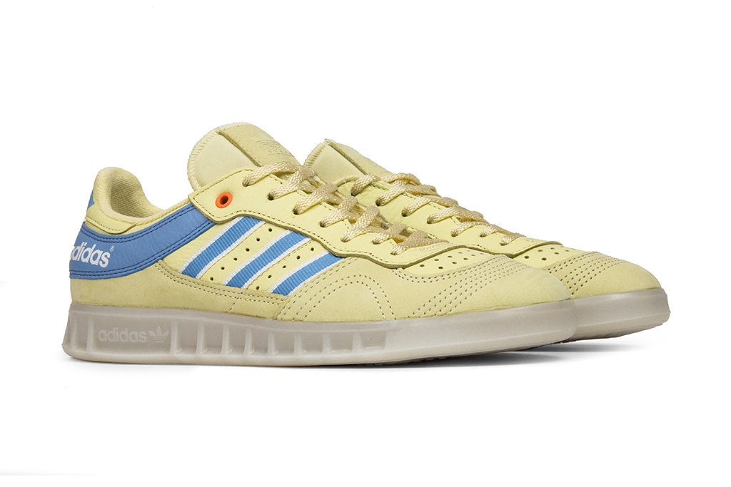 adidas Originals x Oyster Holdings Handball Top - Easy Yellow/Ash Blue/Core White
