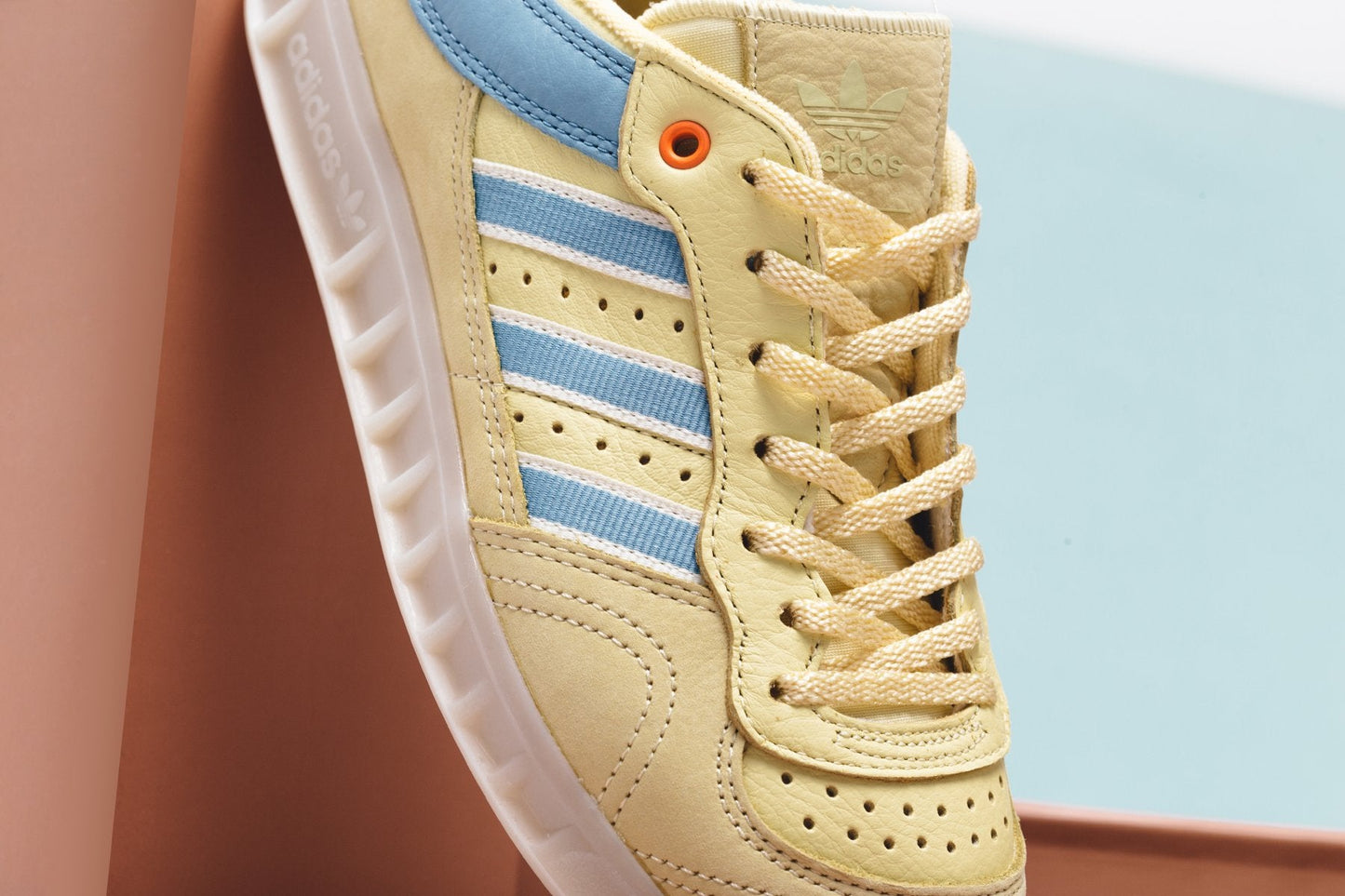 adidas Originals x Oyster Holdings Handball Top - Easy Yellow/Ash Blue/Core White