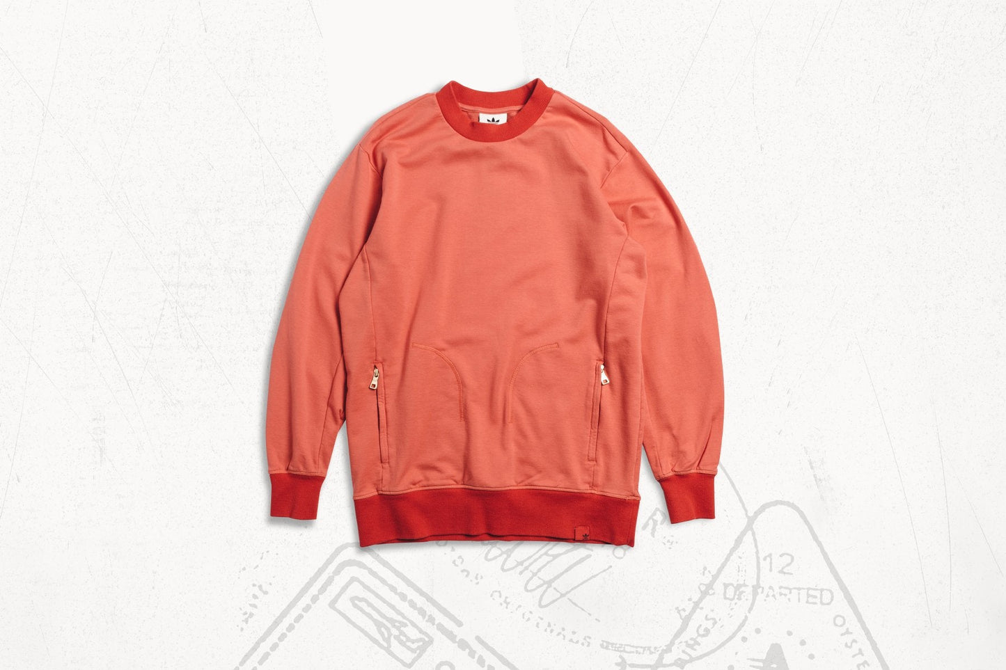 adidas Originals x Oyster Holdings XBYO Crewneck - Trace Scarlet