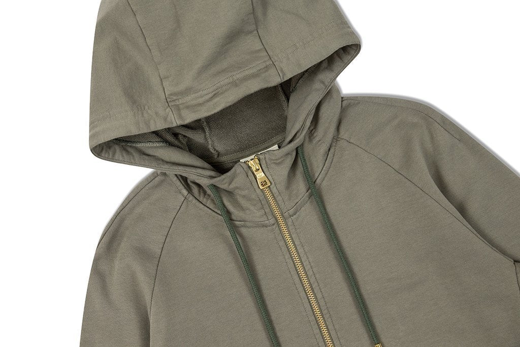 adidas Originals x Oyster Holdings XBYO Full Zip Hoodie - Trace Cargo