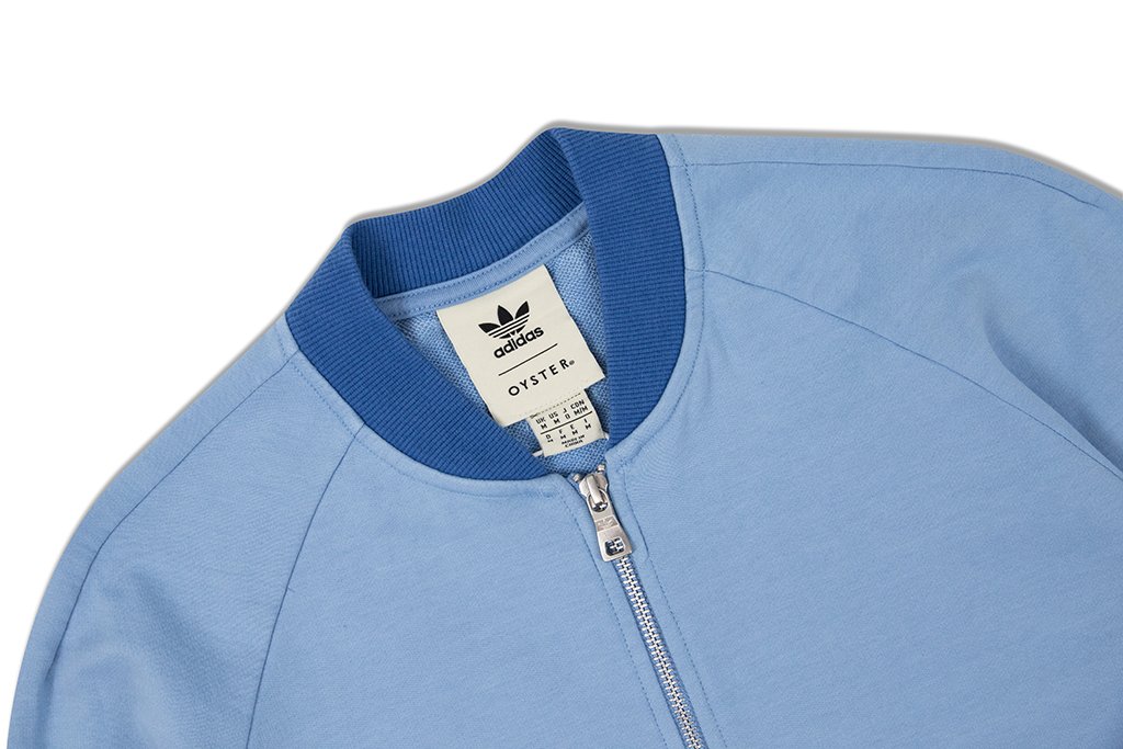 adidas Originals x Oyster Holdings XBYO Track Top - Ash Blue