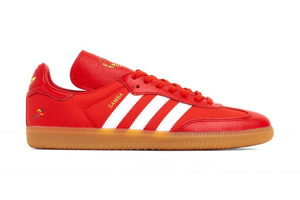 adidas Originals x Oyster Samba - Red